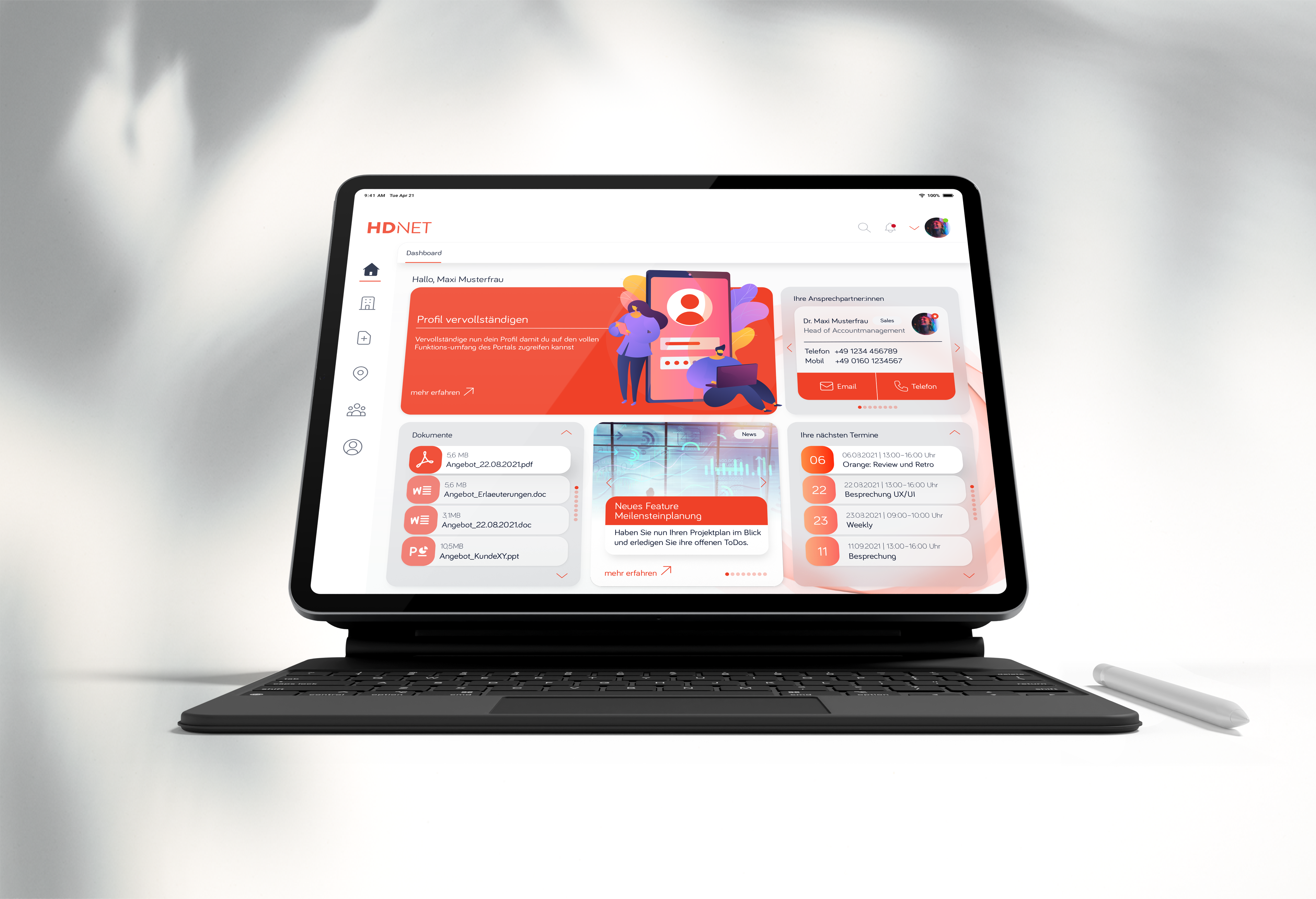 Coming Soon – Das HDNET Kundenportal